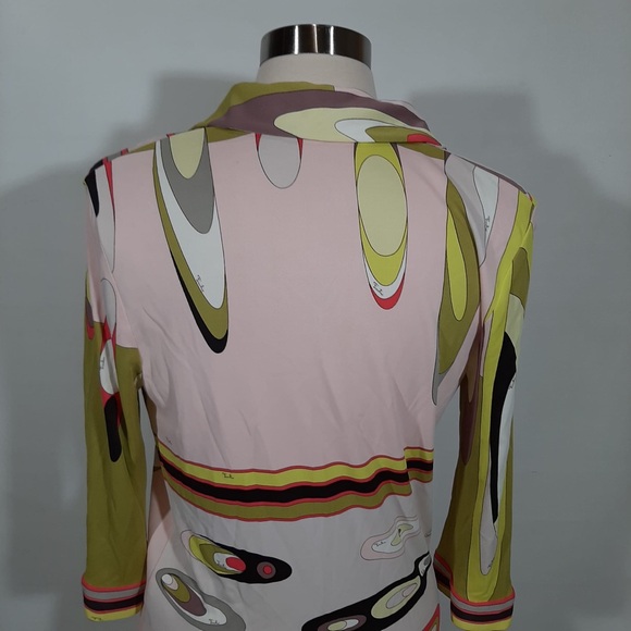 Emilio Pucci abstract pattern top 42 - Picture 8 of 16